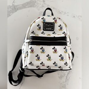Loungefly Disney Mickey Mouse Mini Backpack -Great Condition